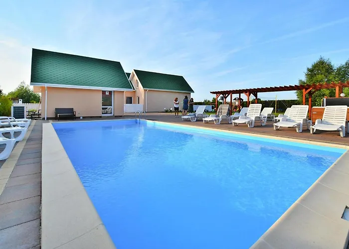 Σπίτι διακοπών Comfortable Holiday Homes, Pool, Sauna, Jacuzzi Osieki (Koszalin)
